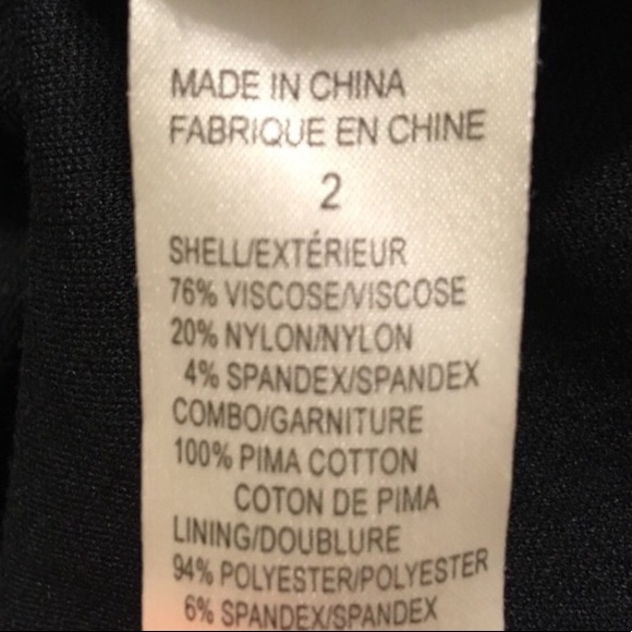 Theory Black Layered Ponte Dress Knit Sleeveless Tie Waist A-Line Mini Women 2 - Picture 8 of 8